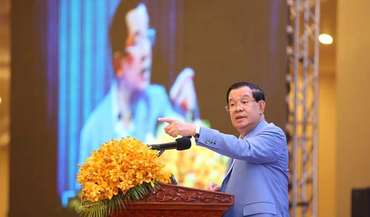 Vai trò của Thủ tướng Hun Sen như một Chỉ huy trưởng tổ chức SEA Games 32. Ảnh: K.T Vai trò của Thủ tướng Hun Sen như một Chỉ huy trưởng tổ chức SEA Games 32. Ảnh: K.T