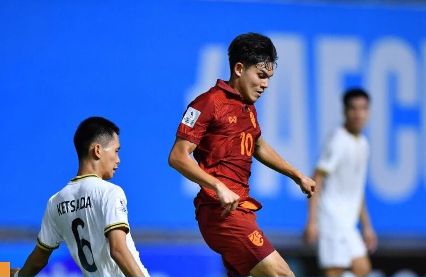 Thái Lan thắng vất vả Lào 2-1. Ảnh: AFC