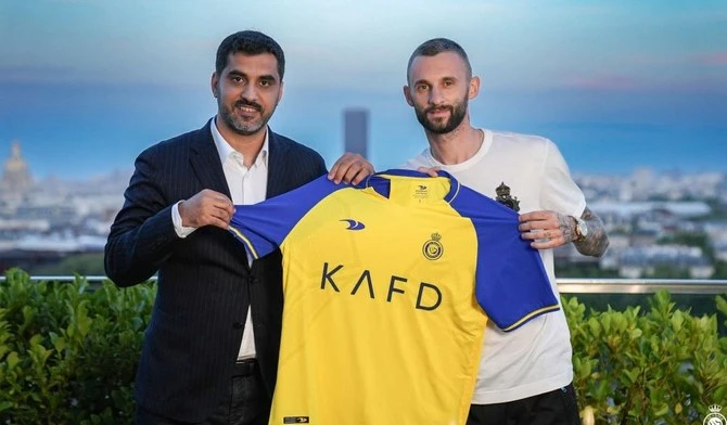 Tuyển thủ Croatia từ Inter Milan Marcelo Prosovic về làm đồng đội của Ronaldo ở Al Nassr. Ảnh: A.N