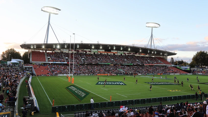Sân Waikato có sức chứa 25 ngàn chỗ ngồi, nằm ở đảo Nam của New Zealand, hồi vòng Play off liên khu vực tranh vé vớt đi World Cup 2023, thì sân này diễn ra hai trận đấu, sân này tổ chức 5 trận vòng bảng World Cup 2023.