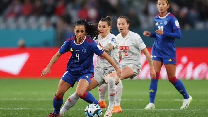 Ra quân trận đầu bảng A, Philippines thua Thụy Sĩ 0-2. Ảnh: HTM Ra quân trận đầu bảng A, Philippines thua Thụy Sĩ 0-2. Ảnh: HTM