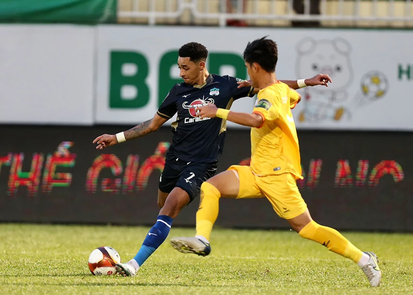 Paullo Oliveira là ngoại binh chất lượng của HA Gia Lai. Ảnh: VPF Paullo Oliveira là ngoại binh chất lượng của HA Gia Lai. Ảnh: VPF