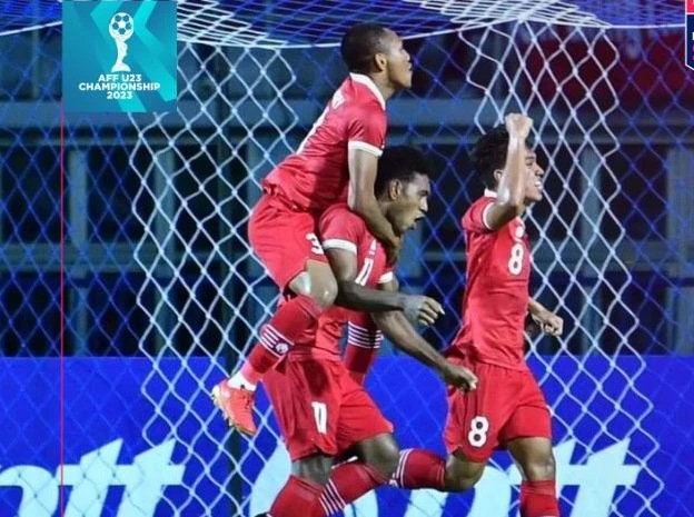 U-23 Indonesia thể hiện một trận rất ấn tượng. Ảnh: S.S
