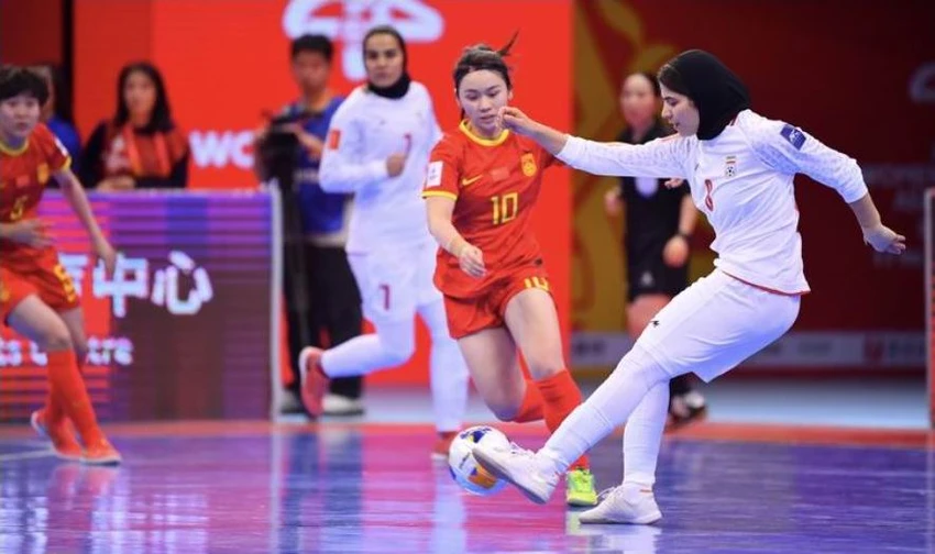Chiếc vé World Cup 2025 cuối cùng đã thuộc về tay các cô gái Iran. Ảnh: AFC