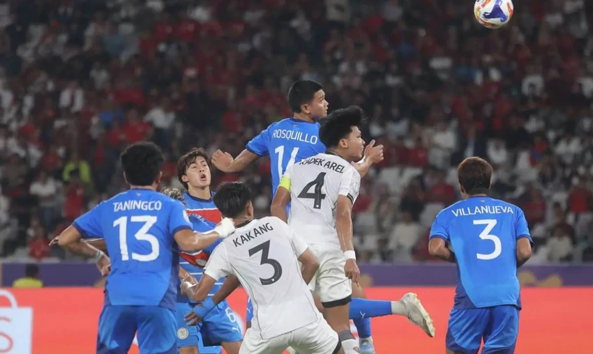 U- 23 Indonesia có trận thắng thứ 2 và tạm lên ngôi nhất bảng A.