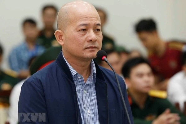 Bị can Đinh Ngọc Hệ
