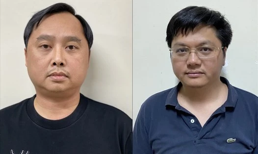 Hai bị cáo Đỗ Thành Nhân (trái) và Đỗ Đức Nam. Ảnh: BCA Hai bị cáo Đỗ Thành Nhân (trái) và Đỗ Đức Nam. Ảnh: BCA