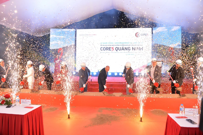 Dự án Core5 Quảng Ninh cung cấp 69.000m2 nhà xưởng xây sẵn. Ảnh: CTV Dự án Core5 Quảng Ninh cung cấp 69.000m2 nhà xưởng xây sẵn. Ảnh: CTV