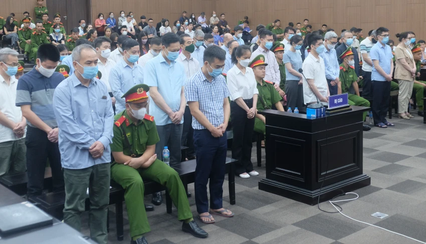 Phiên tòa xét xử vụ chuyến bay giải cứu. Ảnh: CTV Phiên tòa xét xử vụ chuyến bay giải cứu. Ảnh: CTV