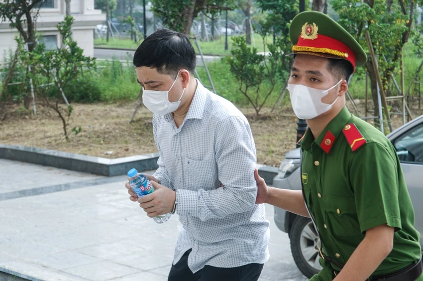 Bị cáo Phạm Trung Kiên. Ảnh: Phi Hùng Bị cáo Phạm Trung Kiên. Ảnh: Phi Hùng