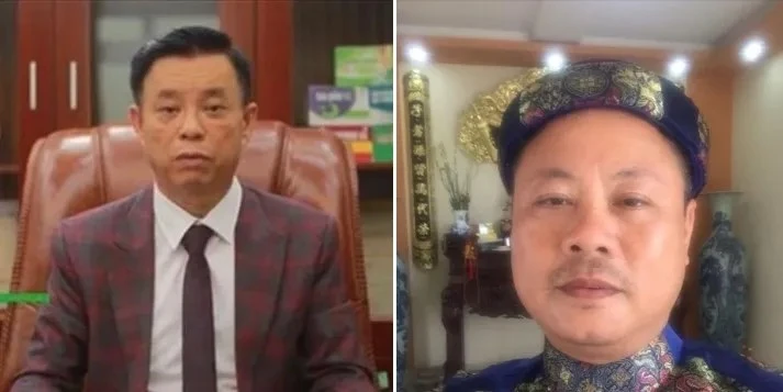 BHXH Bắc Giang Phạm Văn Cách (trái) Nguyễn Mạnh Quyền.jpg