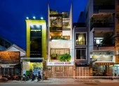 Bất ngờ với ngôi nhà ống tích hợp văn phòng ở Nha Trang