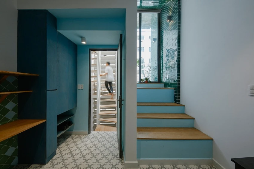 Căn nhà 34 m² ‘nhỏ mà có võ’ trong con hẻm ở Sài Gòn ảnh 8 Căn nhà 34 m² ‘nhỏ mà có võ’ trong con hẻm ở Sài Gòn ảnh 8