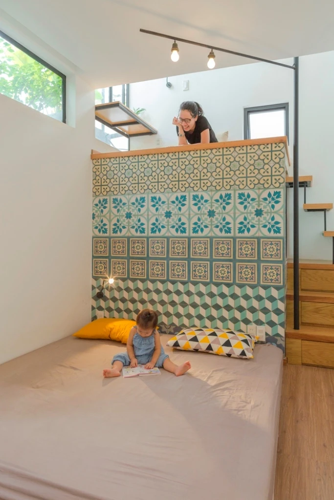 Thiết kế thú vị của ngôi nhà phố 18 m² trong hẻm cụt ở Sài Gòn ảnh 15 nha-pho-trong-hem-cut-15