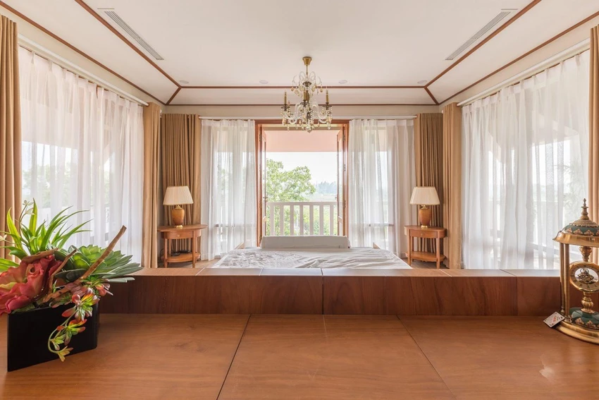 Không gian nghỉ ngơi đẹp như resort. Không gian nghỉ ngơi đẹp như resort.