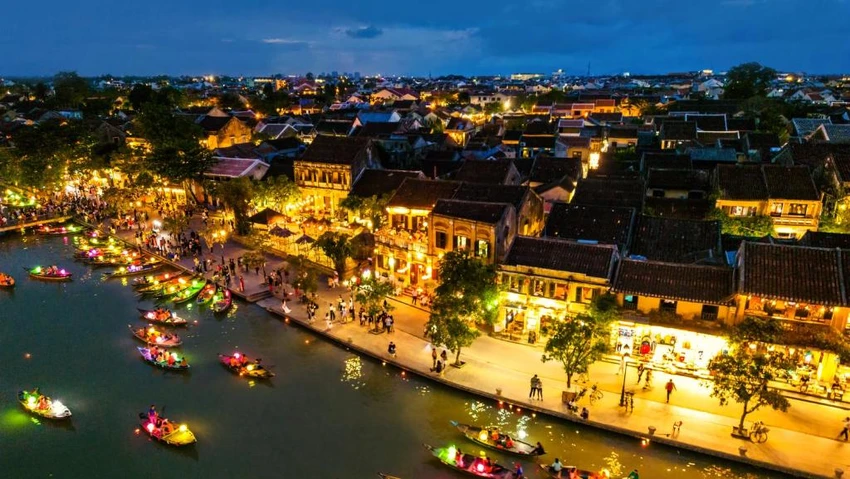 TP Hội An (tỉnh Quảng Nam) đứng đầu danh sách 10 điểm đến du lịch thân thiện nhất Việt Nam năm 2024. Ảnh: MM.