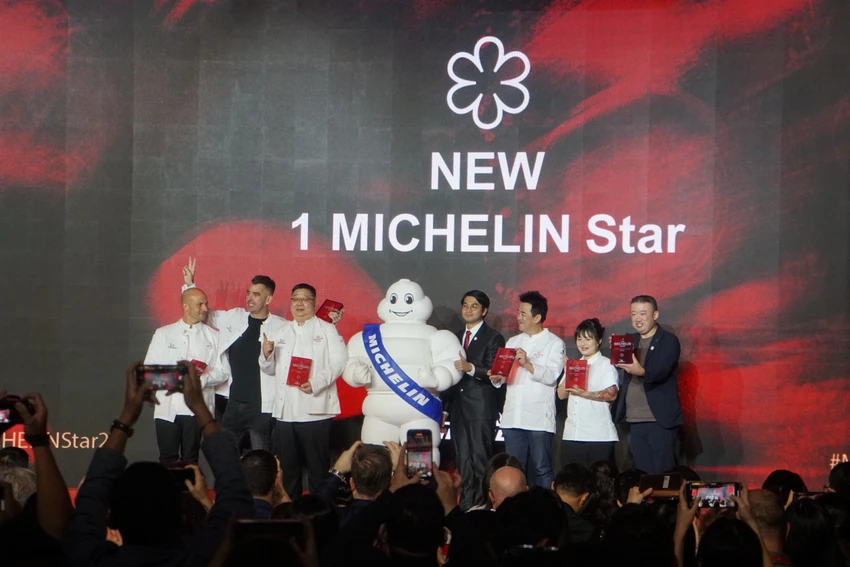 Ba nhà hàng mới được gắn một sao Michelin. Ảnh: TT.