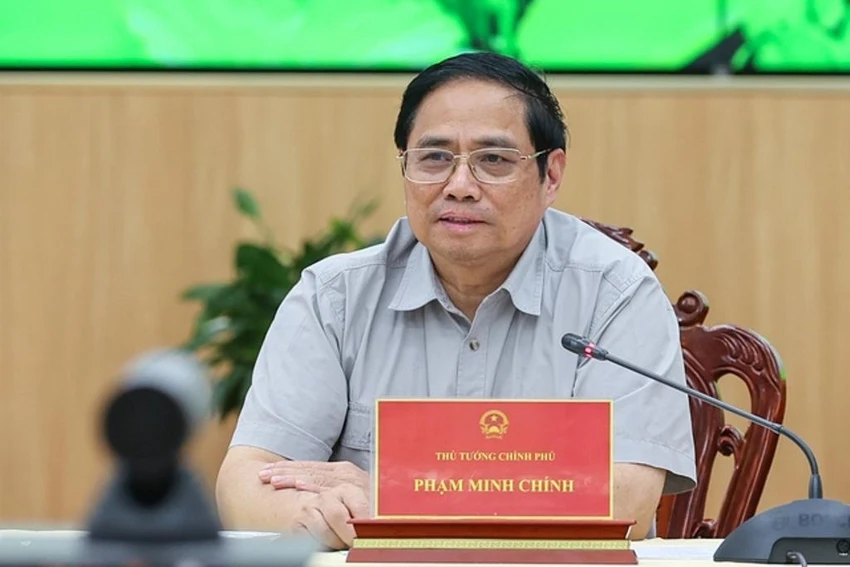 Thủ tướng làm việc với Cần Thơ chiều 10-7. Ảnh VGP/Nhật Bắc Thủ tướng làm việc với Cần Thơ chiều 10-7. Ảnh VGP/Nhật Bắc