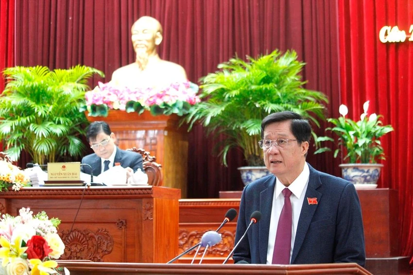Phó Bí thư thường trực Thành ủy, Chủ tịch HĐND TP Cần Thơ Phạm Văn Hiểu phát biểu khai mạc. Ảnh: NHẪN NAM Phó Bí thư thường trực Thành ủy, Chủ tịch HĐND TP Cần Thơ Phạm Văn Hiểu phát biểu khai mạc. Ảnh: NHẪN NAM