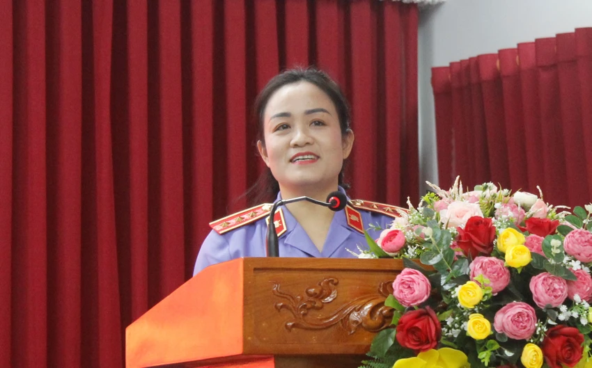 bà Nguyễn Hải Trâm – Phó Viện trưởng VKSND Tối cao