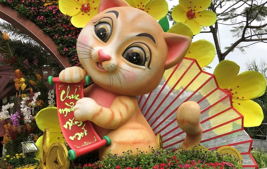 Linh vật mèo Cần Thơ Linh vật mèo Cần Thơ