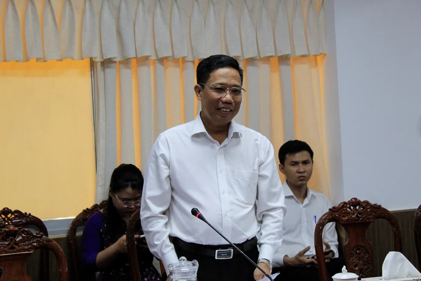 Ông Nguyễn Thực Hiện – Phó Chủ tịch UBND TP Cần Thơ phát biểu tại buổi làm việc. Ảnh: NHẪN NAM Ông Nguyễn Thực Hiện – Phó Chủ tịch UBND TP Cần Thơ phát biểu tại buổi làm việc. Ảnh: NHẪN NAM