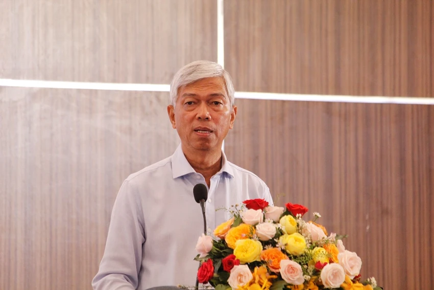 Phó Chủ tịch UBND TP.HCM Võ Văn Hoan phát biểu tại hội nghị. Ảnh: NHẪN NAM Phó Chủ tịch UBND TP.HCM Võ Văn Hoan phát biểu tại hội nghị. Ảnh: NHẪN NAM