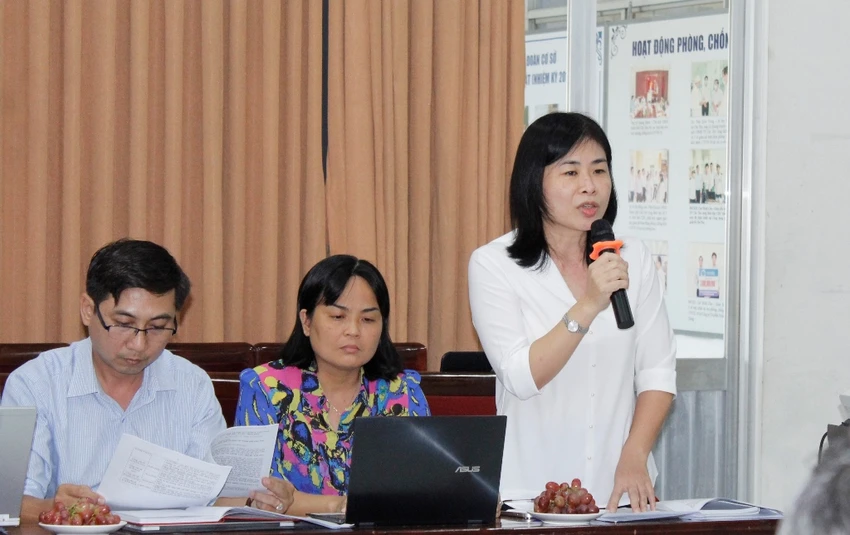 Bà Nguyễn Ngọc Việt Nga - Phó Giám đốc Sở Y tế TP Cần Thơ