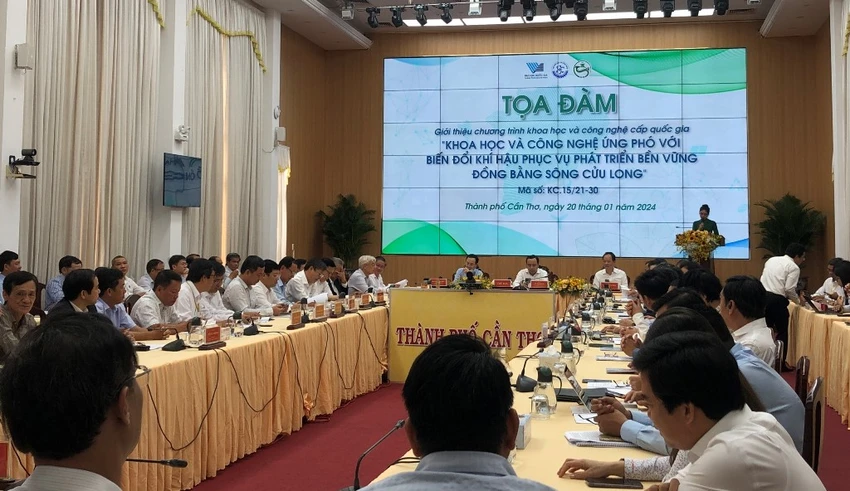ĐH Quốc gia TP.HCM cùng Bộ KH&CN, UBND TP Cần Thơ tổ chức tọa đàm ngày 20-1.