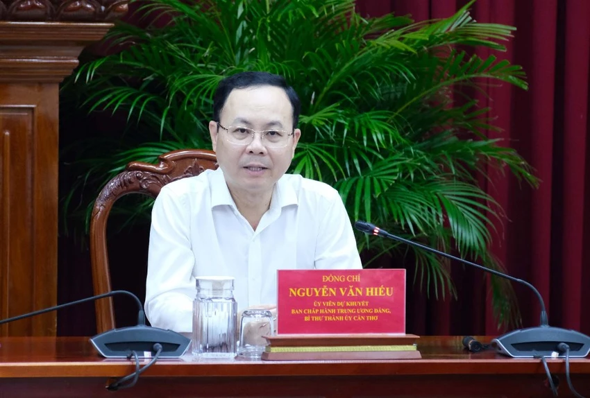 Bí thư Thành ủy Cần Thơ Nguyễn Văn Hiếu