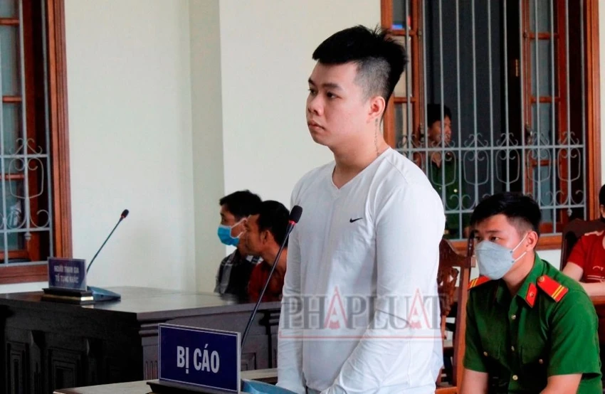 Bị cáo Trung gây án mạng bị phạt 20 năm tù.