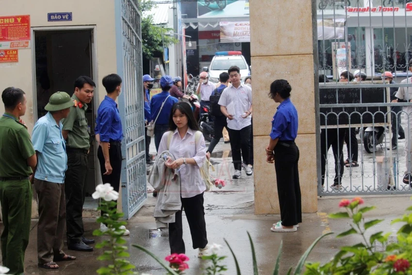Thi tốt nghiệp THPT ở Cần Thơ.