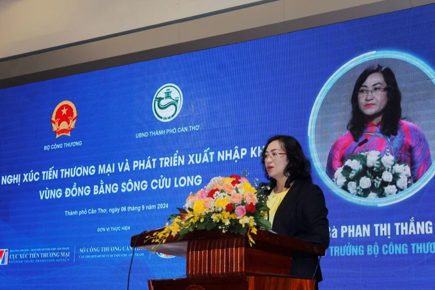 Thứ trưởng Bộ Công thương Phan Thị Thắng.