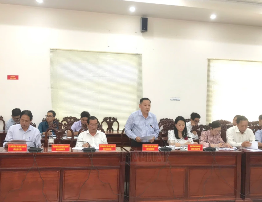 Đại biểu HĐND TP Cần Thơ Trần Tiến Dũng.
