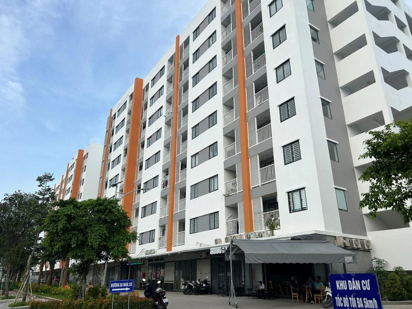 Chung cư nhà ở xã hội tại TP Cần Thơ.