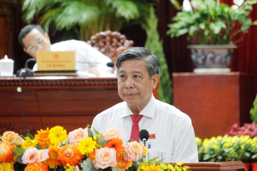 Chủ tịch HĐND TP Cần Thơ Đồng Văn Thanh.