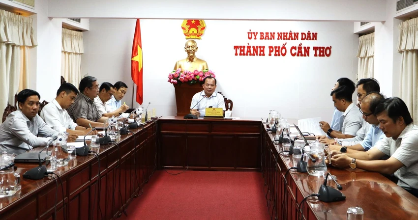 TP Cần Thơ họp đôn đốc tiến độ cao tốc Châu Đốc - Cần Thơ - Sóc Trăng