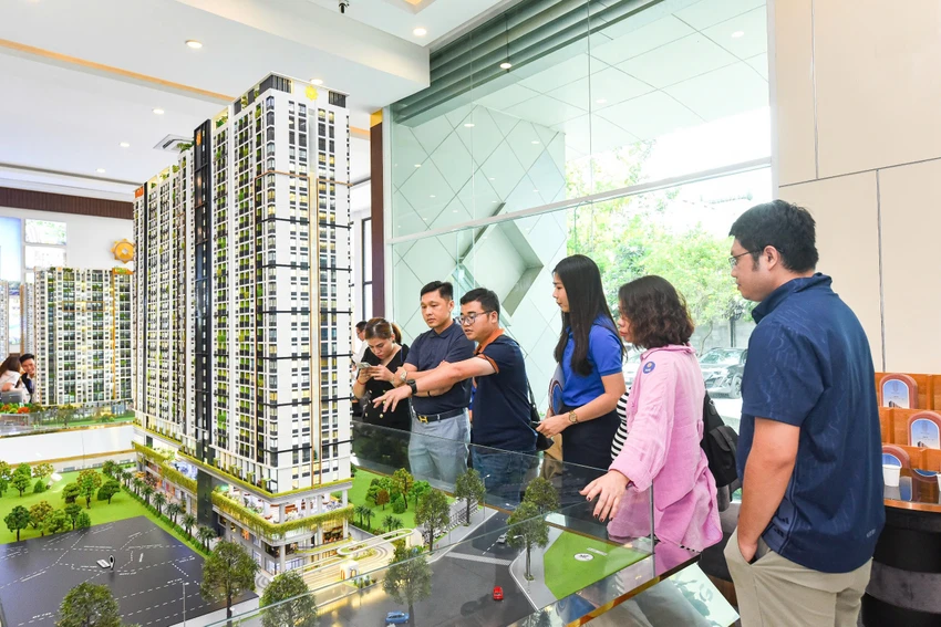 Tín dụng bất động sản tăng mạnh.