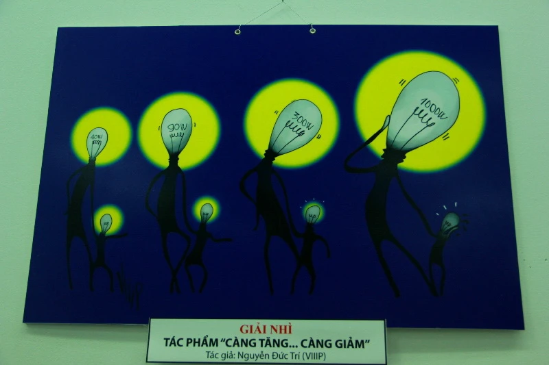 Toàn cảnh tiết kiệm điện trong con mắt biếm ảnh 6 Toàn cảnh tiết kiệm điện trong con mắt biếm ảnh 6