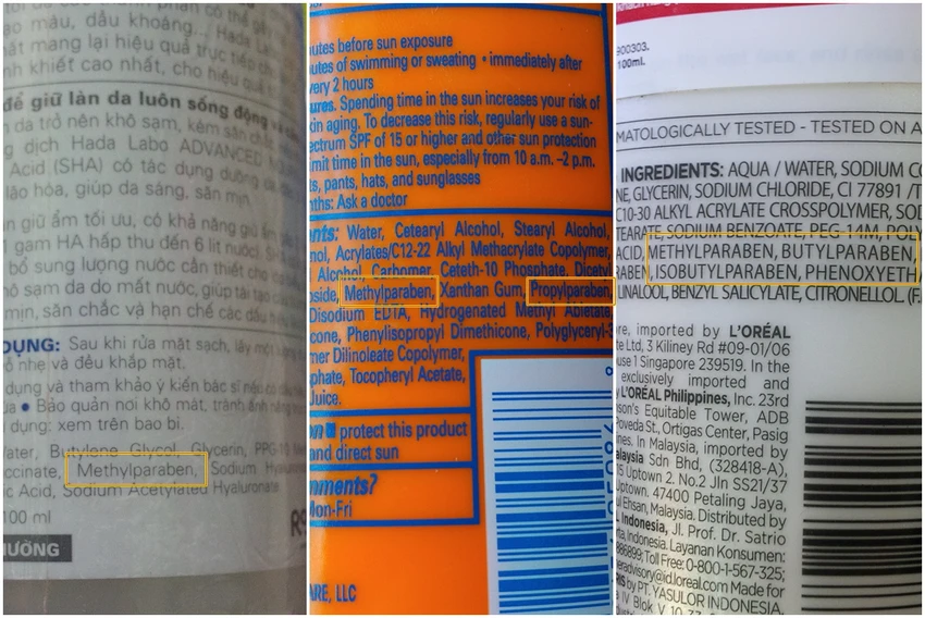 Paraben có thật sự gây ung thư, vô sinh? ảnh 1 Paraben có thật sự gây ung thư, vô sinh? ảnh 1