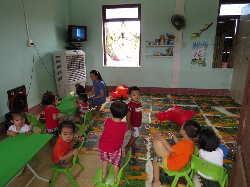 Bên trong cơ sở mầm non trái phép hành hung trẻ tàn nhẫn ảnh 2 Bên trong cơ sở mầm non trái phép hành hung trẻ tàn nhẫn ảnh 2