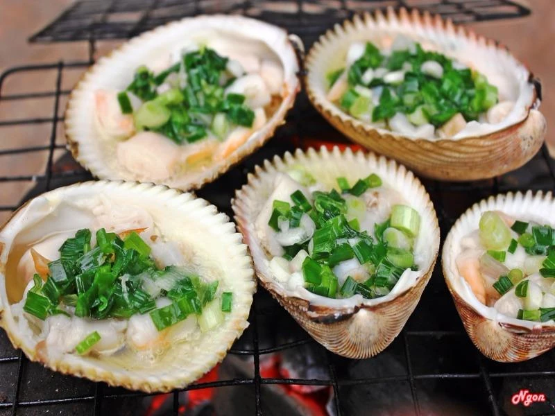 hải sản nướng