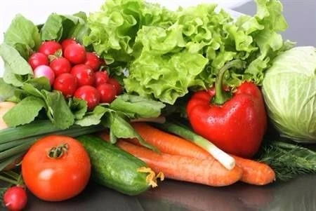 rau củ tươi tốt cho người bị viêm gan
