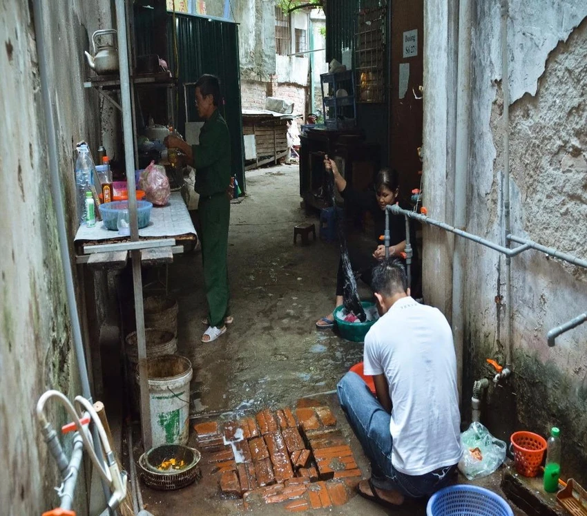 bếp nhà trọ