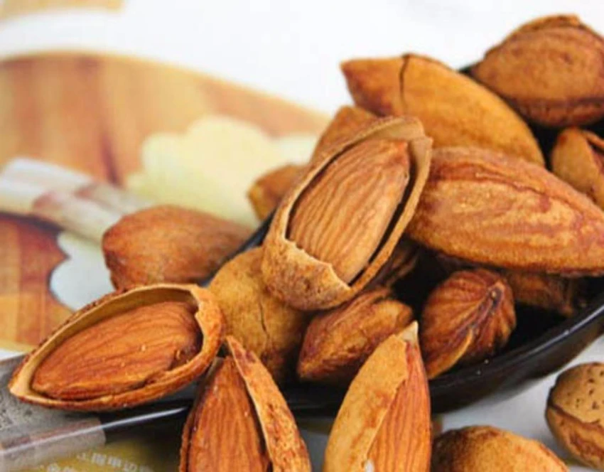 hạnh nhân rang mật ong