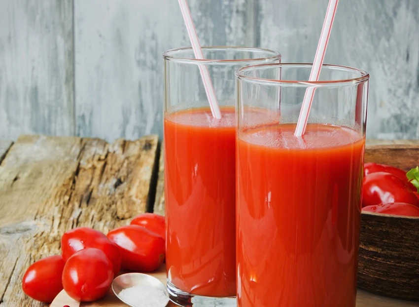 Một nghiên cứu của Nhật đã chứng minh rằng nước ép cà chua có thể giúp giảm nồng độ cồn trong cơ thể