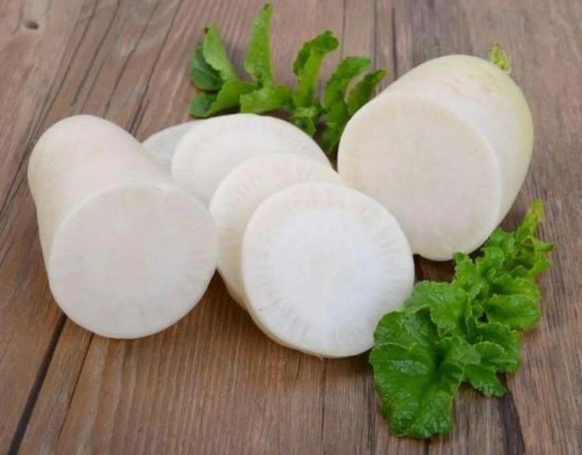 Nước ép củ cải trắng giải rượu rất nhanh. 