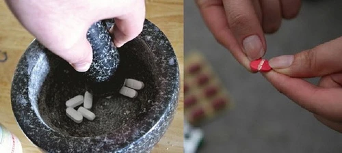 Bẻ, nghiền thuốc khi uống: Nguy hiểm cận kề ảnh 1 Bẻ, nghiền thuốc khi uống: Nguy hiểm cận kề ảnh 1