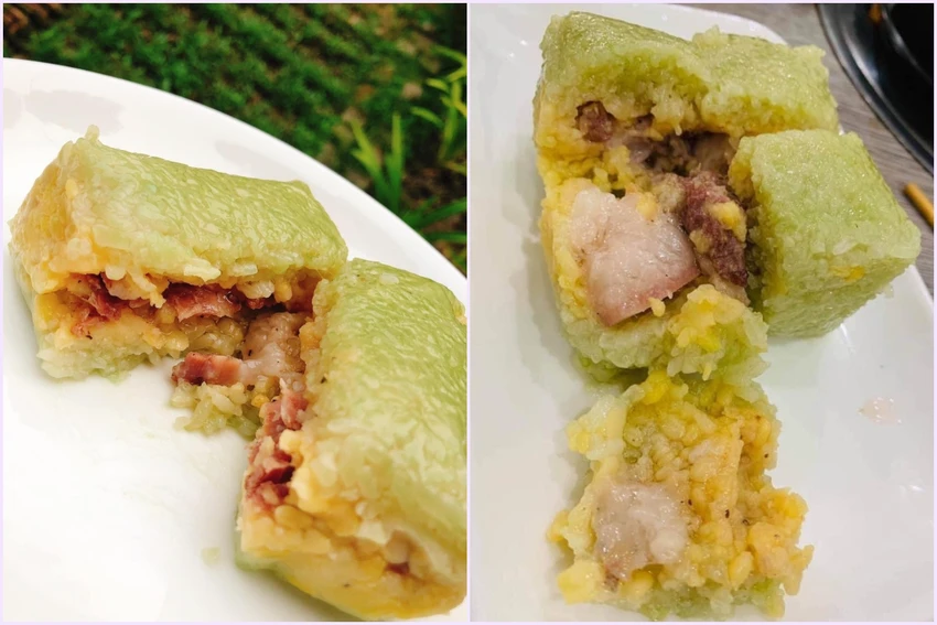 Bánh chưng cần được bảo quản đúng cách mới giữ được lâu, hương vị thơm ngon. Ảnh: NHƯ LOAN Bánh chưng cần được bảo quản đúng cách mới giữ được lâu, hương vị thơm ngon. Ảnh: NHƯ LOAN