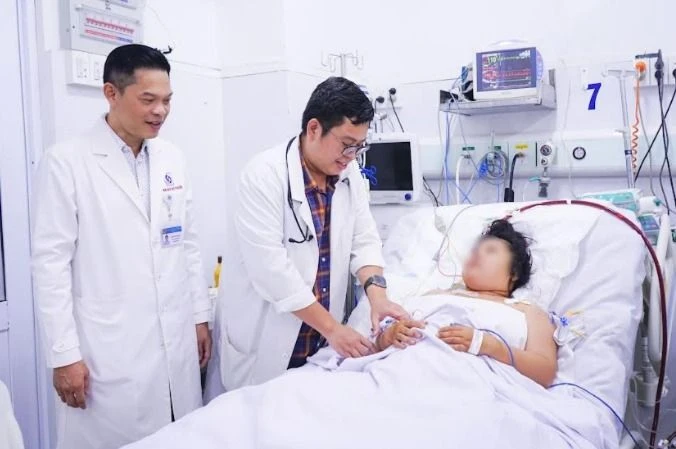 thai phụ ngưng tim 2 lần do sản giật